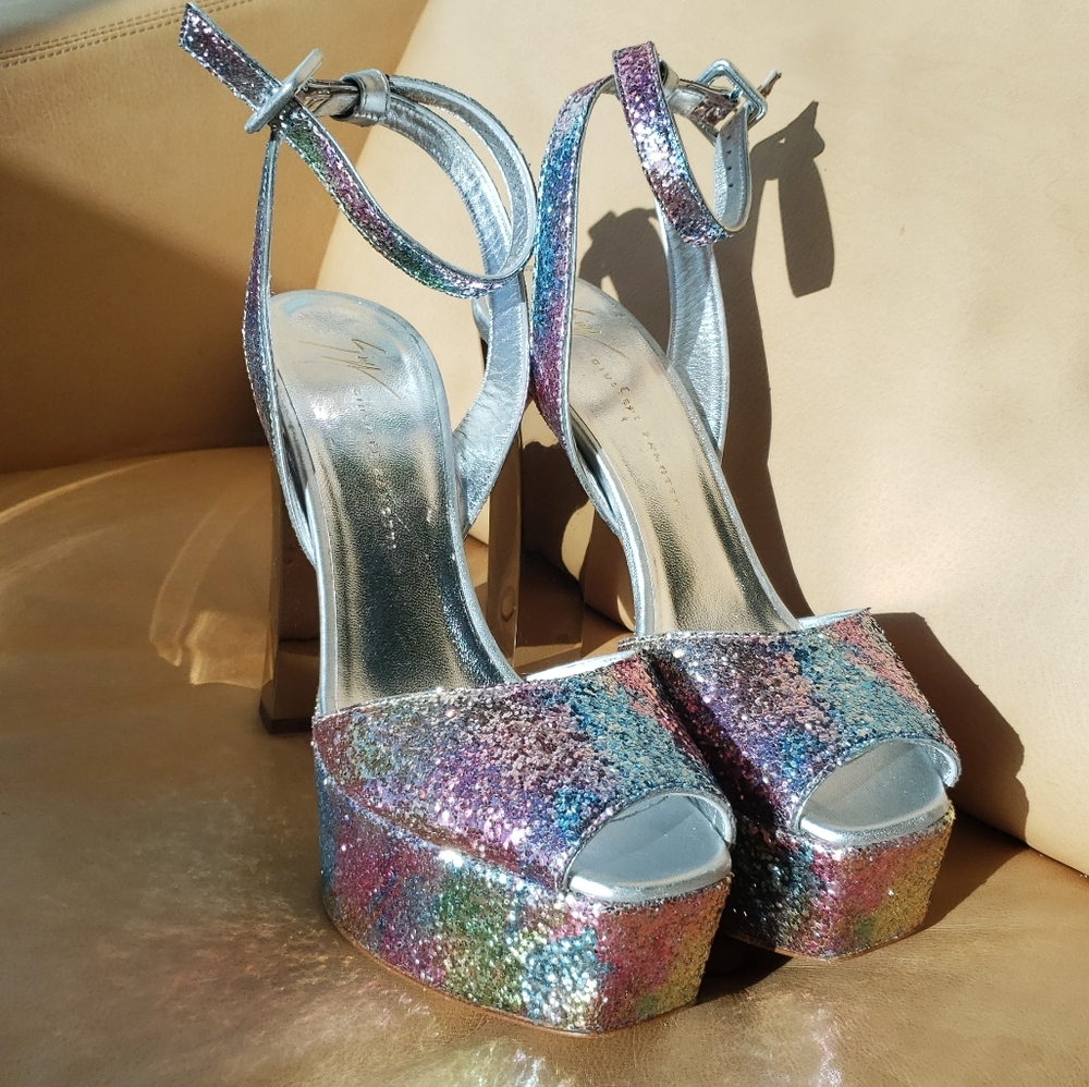 Giuseppe Zanotti Betty Platform Sandals sz 38